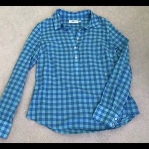 Vineyard Vines Gingham Women's Button up Blouse